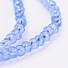 Transparent Glass Beads Strands X-GLAA-R135-2mm-07-3