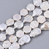 Natural Baroque Pearl Keshi Pearl Beads Strands PEAR-Q015-014-1