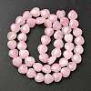 Natural Rose Quartz Beads Strands G-E560-N01-4