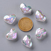 Transparent Acrylic Beads TACR-S152-08B-09-4