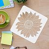 Plastic Reusable Drawing Painting Stencils Templates DIY-WH0172-433-3