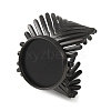 V-Shaped 304 Stainless Steel Cuff Ring Components SA-CBAC0DF-01D-EB-1