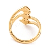 304 Stainless Steel Square Finger Ring for Women RJEW-C086-24-G-3