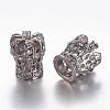 Alloy Rhinestone Beads PALLOY-P101-09P-1