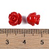 Synthetic Coral Carved Beads CORA-C003-18-4