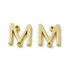 Rack Plating Brass Connector Charms KK-C007-38G-M-2