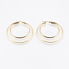 201 Stainless Steel Hoop Earrings EJEW-I213-B-01G-1