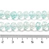 Transparent Crackle Glass Beads Strands CCG-L050-01A-07-4