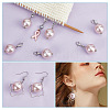 Awareness Ribbon & Round Pendant Stitch Markers HJEW-AB00333-5