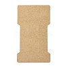 Kraft Paper Hair Clip Display Cards DIY-B061-06A-07-2