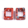 Handmade Porcelain Bead Frames PORC-S499-05-3