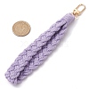 Handmade Macrame Cotton Threads Wrist Strap Pendant Decoration HJEW-JM02625-5