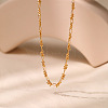 Brass Chain Necklaces for Women PW-WG261E1-01-2