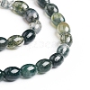 Natural Moss Agate Beads Strands X-G-E560-J01-3