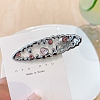 Alloy Rhinestone Alligator Hair Clips PW-WG7F7B9-03-1