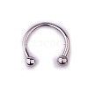 303 Stainless Steel Circular/Horseshoe Barbell Nose Rings WG86D19-04-1