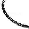 Braided Carbon Steel Wire Bracelet Making MAK-A017-B38-2