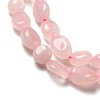 Natural Rose Quartz Beads Strands G-I351-B05-3