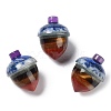 Chakra Gemstone Acorn Beads G-H288-02-1