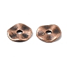 Tibetan Style Alloy Wavy Spacer Beads LS-RLF9350Y-NF-2