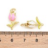 Brass with Enamel Pendants KK-CBADB87-02G-3