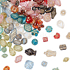 100Pcs 10 Colors Transparent Acrylic Beads TACR-PH0001-75-1