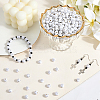 600Pcs Plating Acrylic Beads PACR-PA0001-10A-3