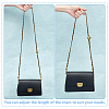 Black PU Leather with Alloy Bag Strap Chains AJEW-WH0515-79G-4