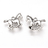 Tibetan Style Alloy Pendants TIBEP-T002-07AS-RS-1