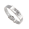 Star/Musical Note Stainless Steel Bracelets for Women Men PW-WG7B597-01-3