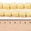 Synthetic Coral Carved Beads Strands CORA-U003-03A-4