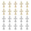 ARRICRAFT 20Pcs 2 Colors Alloy Crystal Rhinestone Pendants FIND-AR0003-91-1