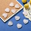 Natural Rose Quartz Heart Palm Stone G-YW0001-52A-5