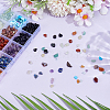 150G 15 Styles Natural & Synthetic Mixed Gemstone Chip Beads G-PA0001-95-4