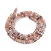 Natural Multi-Moonstone Beads Strands G-R475-002B-2