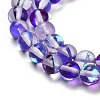 Transparent Glass Beads GLAA-B022-6mm-09-3