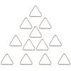 12Pcs Triangle Iron Linking Rings IFIN-CP0002-96P-1