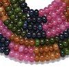 Natural Malaysia Jade Beads Strands G-B165-G01-5x8mm-13-3