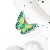 Butterfly Alloy Enamel Brooches PW-WG37196-01-1