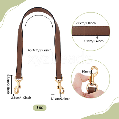 Leather Bag Straps FIND-WH0816-004KCG-02C-1