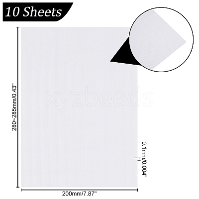 Plastic Stick and Stitch Embroidery DIY-WH0304-966-1