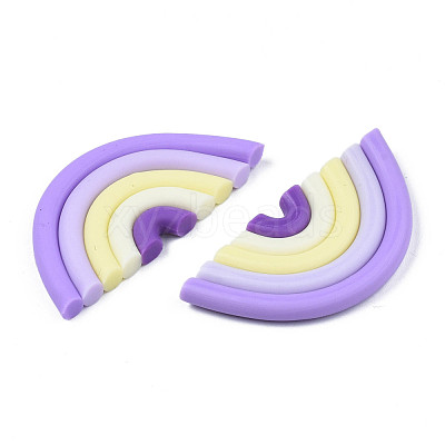 Handmade Polymer Clay Cabochons CLAY-N010-030-07-1