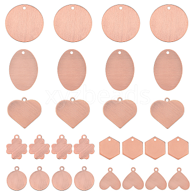 Brass Pendants KK-PH0004-61-1