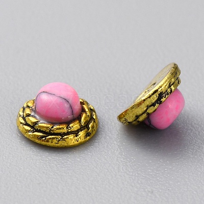 Zinc Alloy Cabochons MRMJ-WH0320-05B-02-1