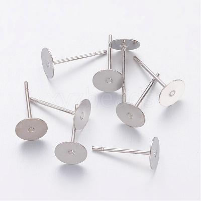 Stud Earring Settings X-KK-C2899-NFN-1-1