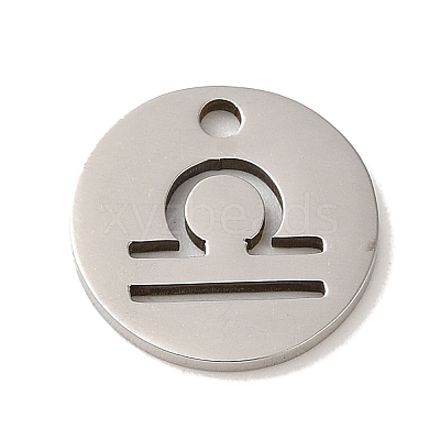 Non-Tarnish 201 Stainless Steel Charms STAS-E217-10P-03-1