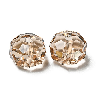 Transparent K9 Glass Beads GLAA-E048-02-08-1