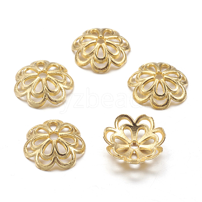 Alloy Fancy Bead Caps PALLOY-00791-G-RS-1