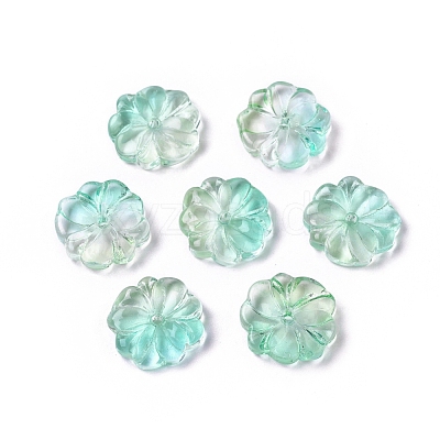 Transparent Glass Beads GLAA-H016-06F-14-1