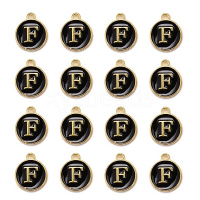 Golden Plated Alloy Charms ENAM-S118-02F-1